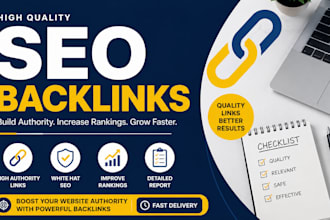build high quality SEO backlinks and authority link building