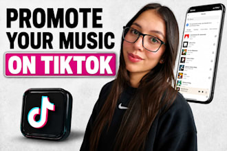 do tik tok music pomotion, promote sound or music to 50,000 real tiktok users