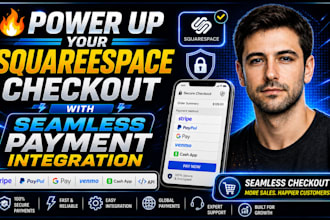 do squarespace stripe payment ,paypal, googlepay, venmo,cashapp ,API integration