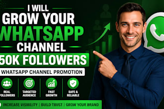 promote your whatsapp channel, grow followers, and send bulk messages