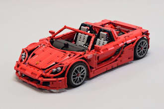 create custom lego moc designs and realistic 3d renders