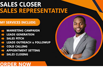 high ticket sales closer b2b sales specialist sales representative
