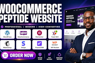 woocommerce peptide website fda complaint peptide website coa ruo compliance