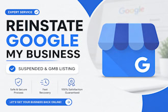 reinstate suspended gmb google business profile verification quickly