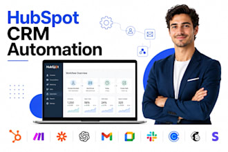 be your hubspot expert, hubspot automation setup, email automation