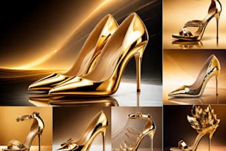 design realistic 3d sneakers, shoes, boots, modelling and heels for your brand