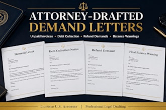 draft a persuasive attorney demand letter for a refund