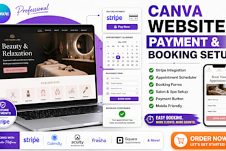 add payment form to canva website embed stripe fix paypal checkout integration