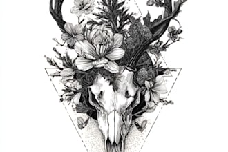 create any design in flash traditional tattoo style