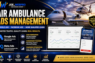 run google ads for air ambulance and medical transport companies
