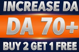 increase moz da domain authority 70 plus