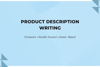write persuasive product descriptions that drive sales