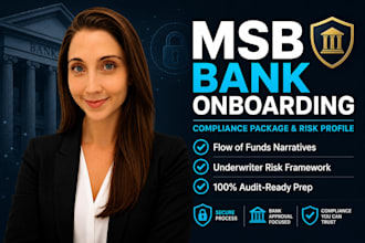prepare your msb bank account onboarding compliance package