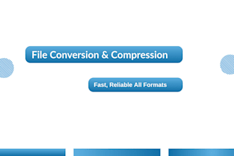 convert and compress your files