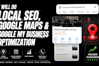 do local SEO, gmb ranking and google my business optimization