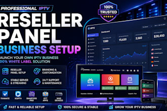 deliver reseller panel with zen4k, mega ott, dream4k, strong8k, trex, diamond4k