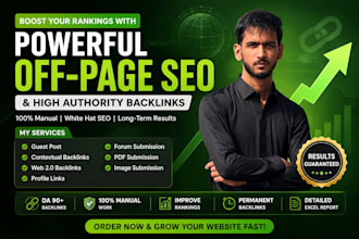 do off page services with high da backlinks