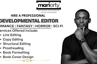 be your fiction developmental book editor