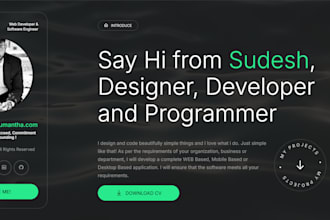 develop a custom PHP mysql website or web application