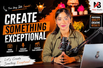be your professional female video spokesperson