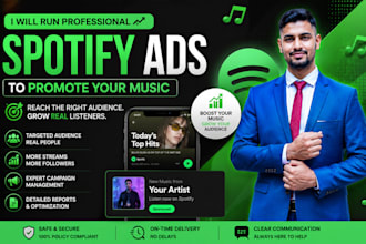 run spotify ads campaign to promote your music and grow real listeners