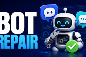 fix bugs and add features to your discord or telegram bot