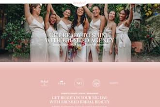 design wix bridal makeup website wedding makeup bridal hair makeup website