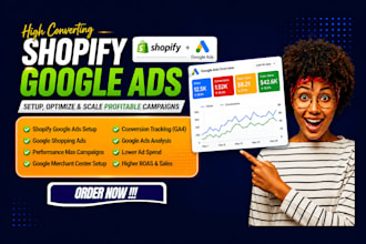 setup and optimize shopify google ads for higher sales and roas