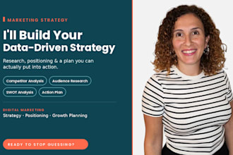 create a data driven marketing strategy for your business