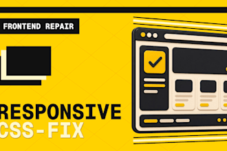 fix HTML, CSS, and mobile responsive issues