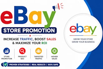 do ebay store promotion to increase ebay sales store traffic ebay product seo