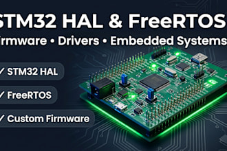 develop stm32 hal and freertos