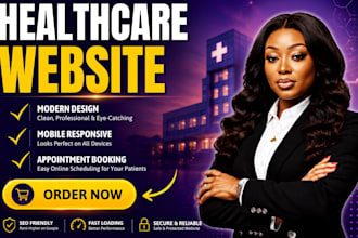 design healthcare or medical wix website