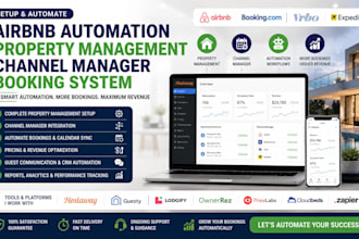 setup airbnb automation property management channel manager booking system