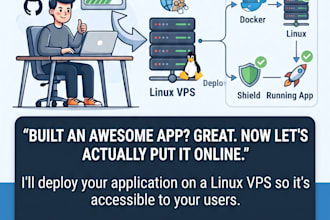 deploy your application to a linux vps
