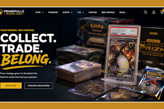 build pokemon website tcg pokemon store trading card website tcg pokemon website