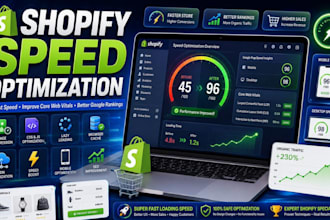 do shopify speed optimization and improve shopify store speed core web vitals