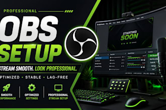 configure obs studio for smooth, high quality live streaming