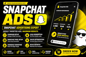 create, manage, and optimize snapchat ads for sales and leads