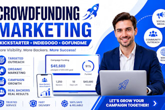 promote your kickstarter, indiegogo, gofundme, or crowdfunding