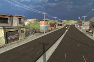 build custom roblox city maps, terrain, game environments