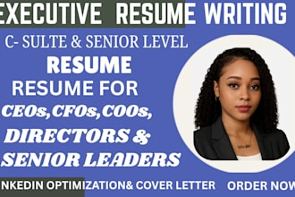 write a professional resume for any career level