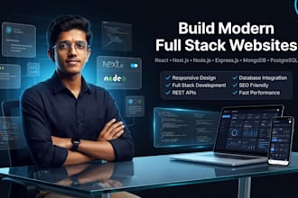 build a modern full stack website