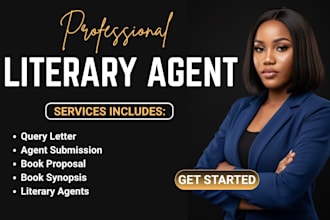 find literary agent, write query letter for book proposal, children book