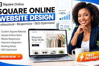 build square online store, square website design, square website, squareup setup