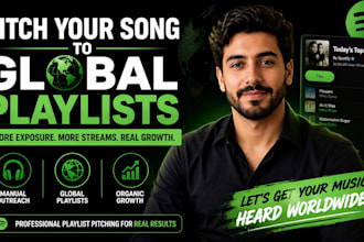 pitch your song to global spotify playlists for more streams