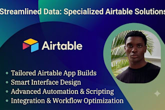 professionally build airtable database with formulas for business growth