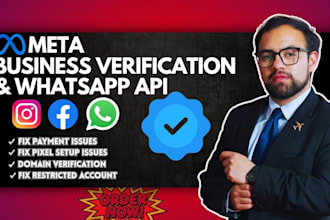 fix meta business verification whatsapp api and business manager issues