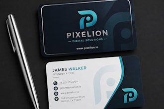 design a modern professional business card, visiting card