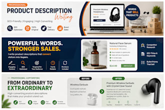 write catchy product descriptions and marketing copy